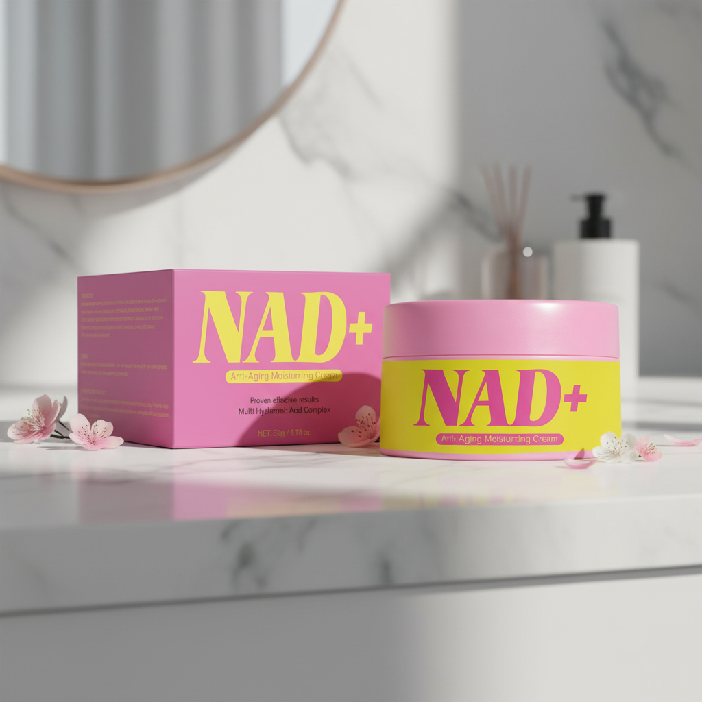 🧪 2. NAD+ Cream: The Science Behind Skin Vitality